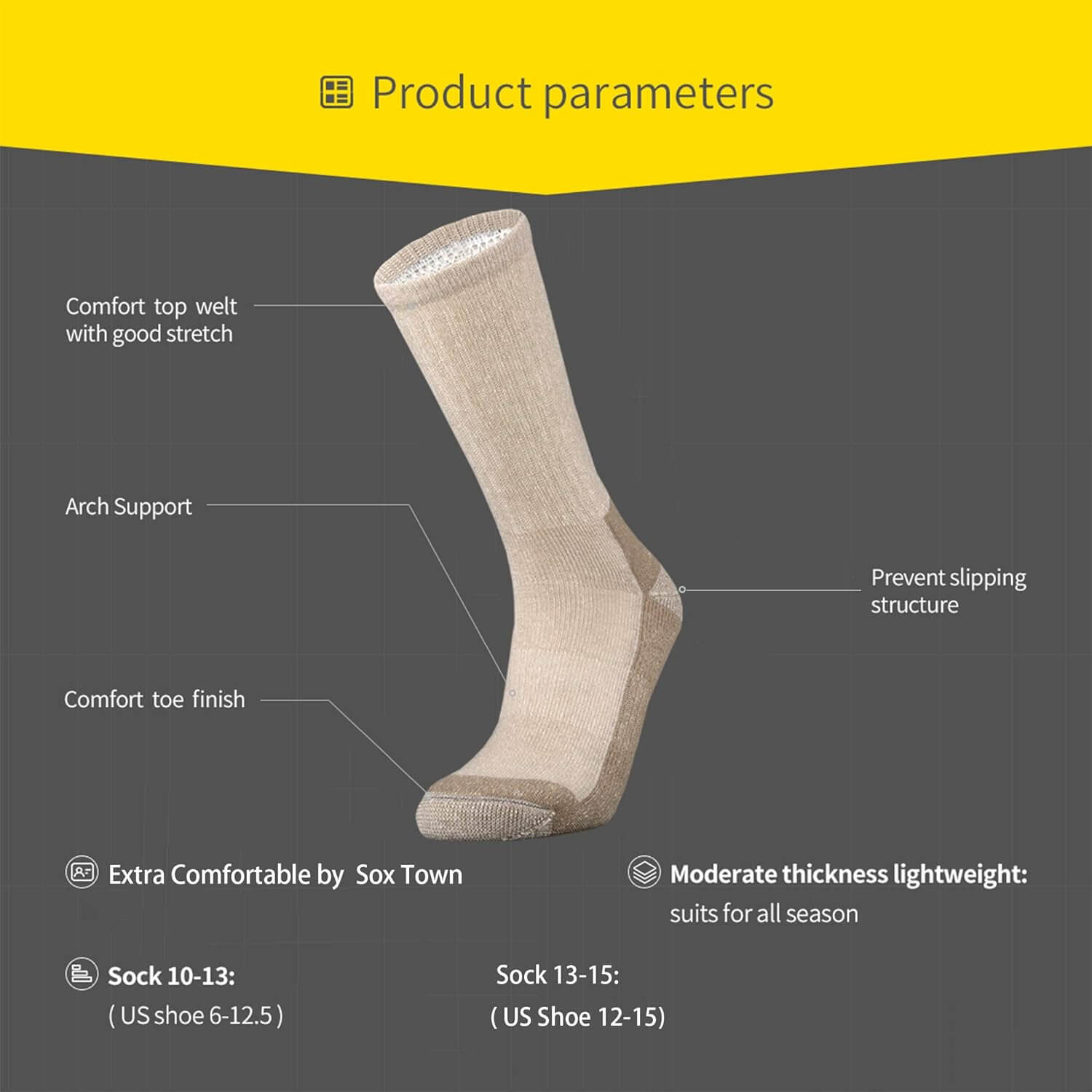 Shop The Latest >SOX TOWN Men's Merino Wool Cushion Crew Socks > *Only $32.19*> From The Top Brand > *Sox Townl* > Shop Now and Get Free Shipping On Orders Over $45.00 >*Shop Earth Foot*