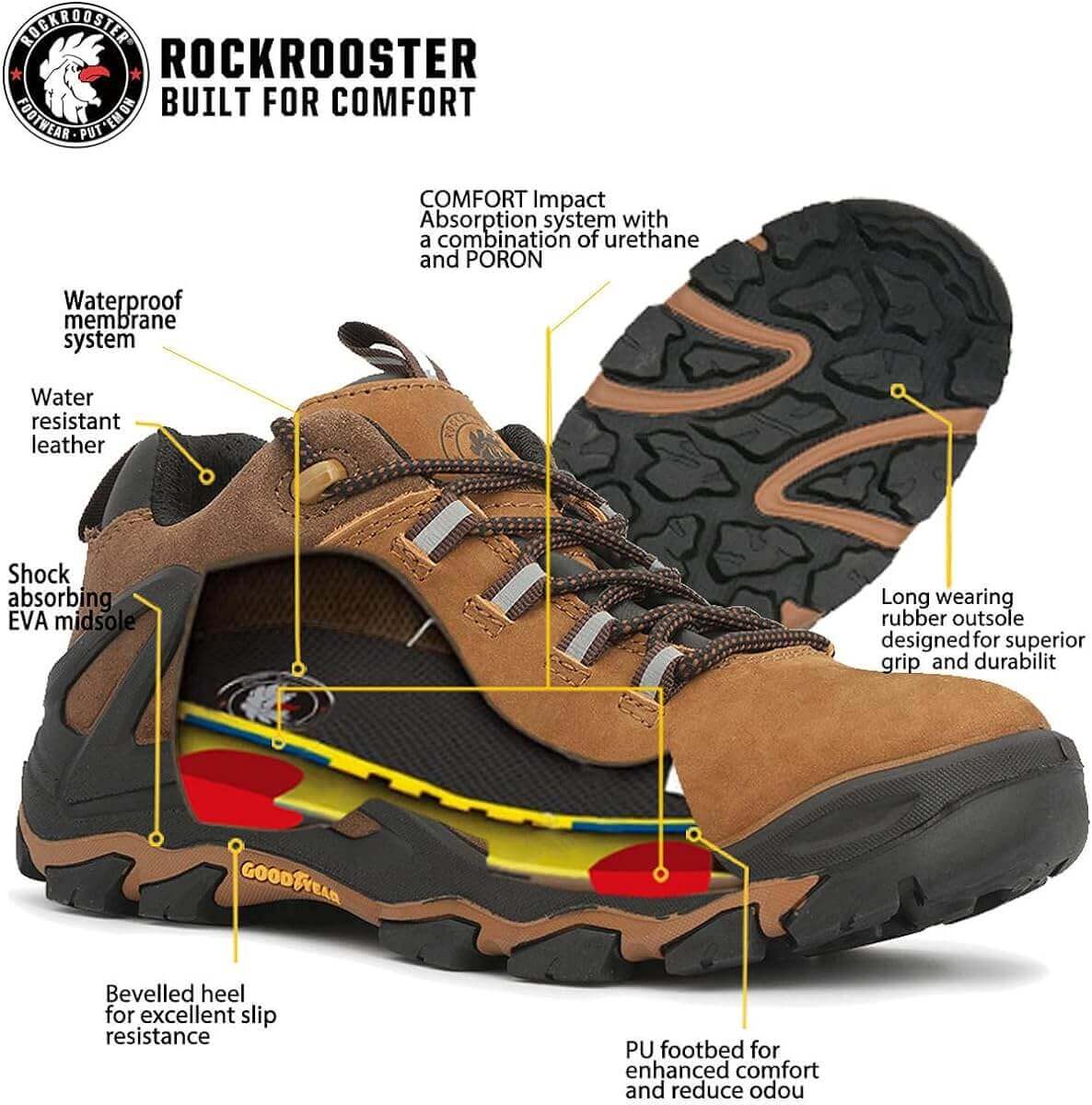 Shop The Latest >ROCKROOSTER Farland Waterproof Hiking Shoes for Men > *Only $118.99*> From The Top Brand > *Rockroosterl* > Shop Now and Get Free Shipping On Orders Over $45.00 >*Shop Earth Foot*