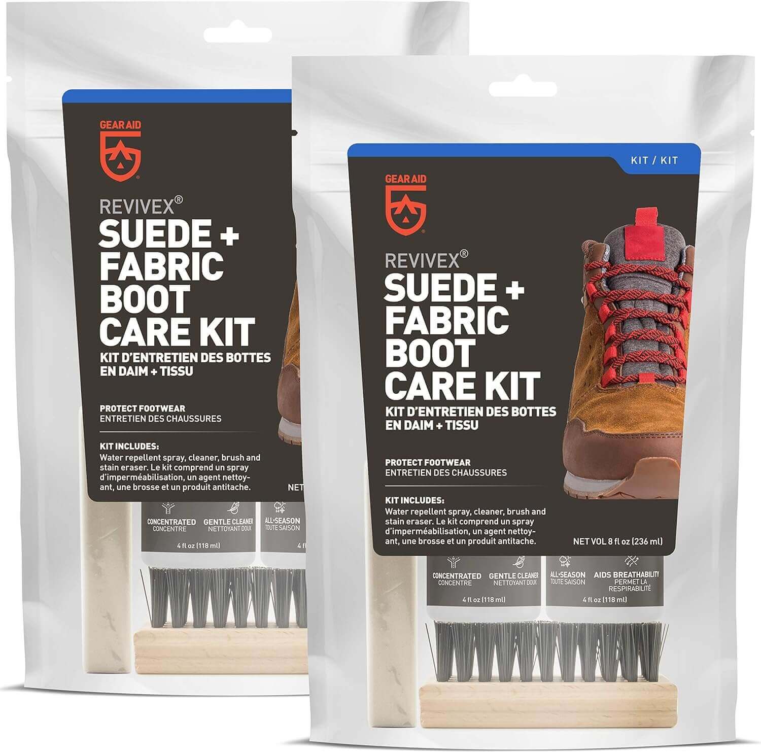 Shop The Latest >GEAR AID Revivex Suede, Nubuck Fabric Boot and Shoe Care Kit > *Only $53.99*> From The Top Brand > *Gear Aidl* > Shop Now and Get Free Shipping On Orders Over $45.00 >*Shop Earth Foot*