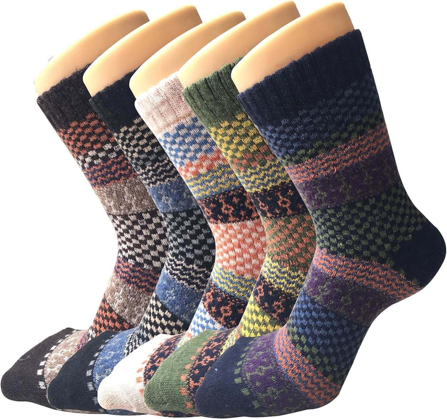 Shop The Latest >5 Pack Women's Thick Knit Wool Socks Winter Warm Socks > *Only $22.94*> From The Top Brand > *Senker Fashionl* > Shop Now and Get Free Shipping On Orders Over $45.00 >*Shop Earth Foot*
