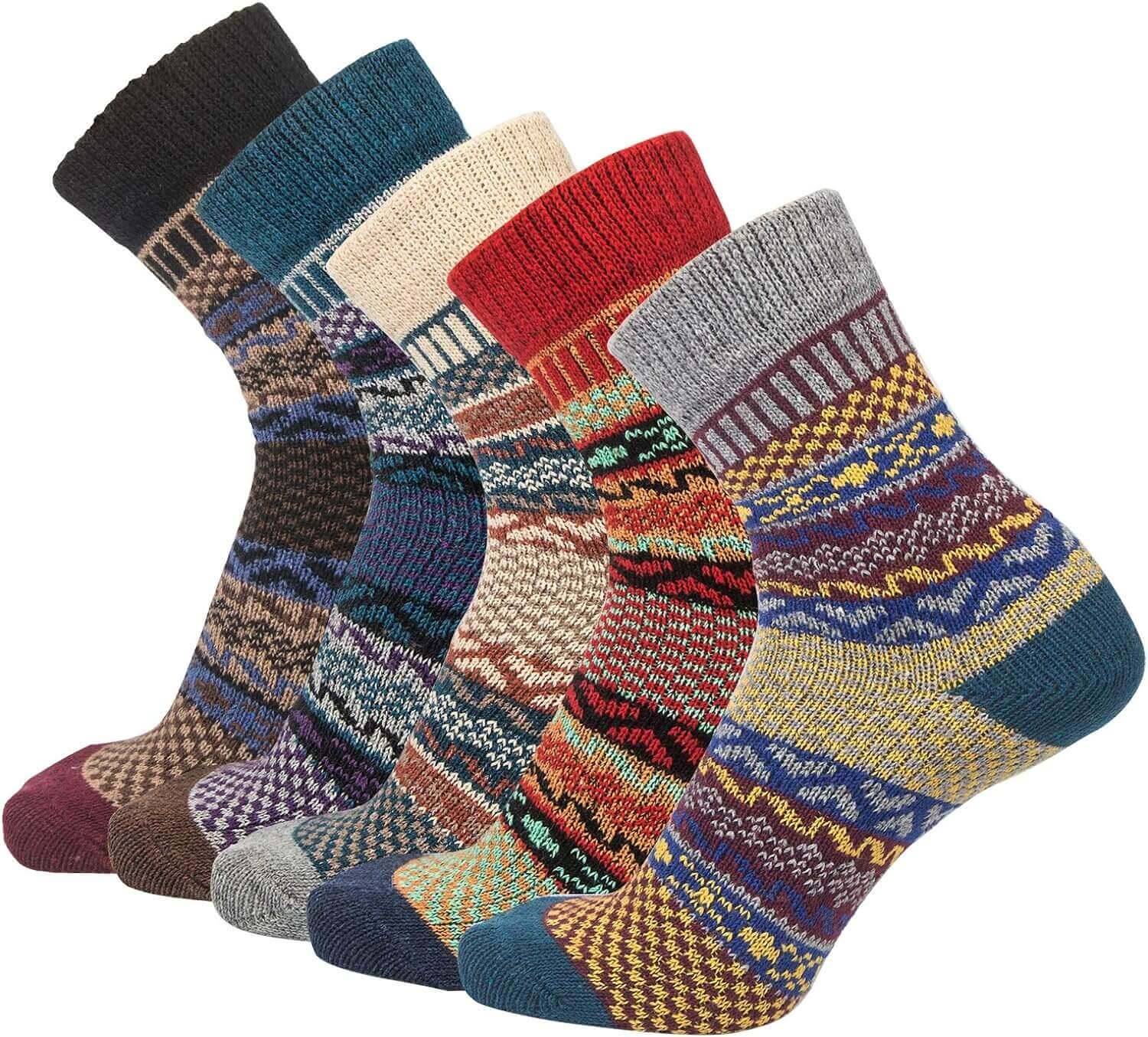 Shop The Latest >5 Pack Women's Thick Knit Wool Socks Winter Warm Socks > *Only $24.29*> From The Top Brand > *Senker Fashionl* > Shop Now and Get Free Shipping On Orders Over $45.00 >*Shop Earth Foot*