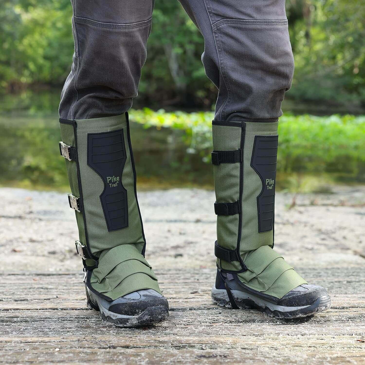 Shop The Latest >Pike Trail Snake Gaiters Leg Guards for Snake Bite Protection > *Only $68.99*> From The Top Brand > *Pike Traill* > Shop Now and Get Free Shipping On Orders Over $45.00 >*Shop Earth Foot*