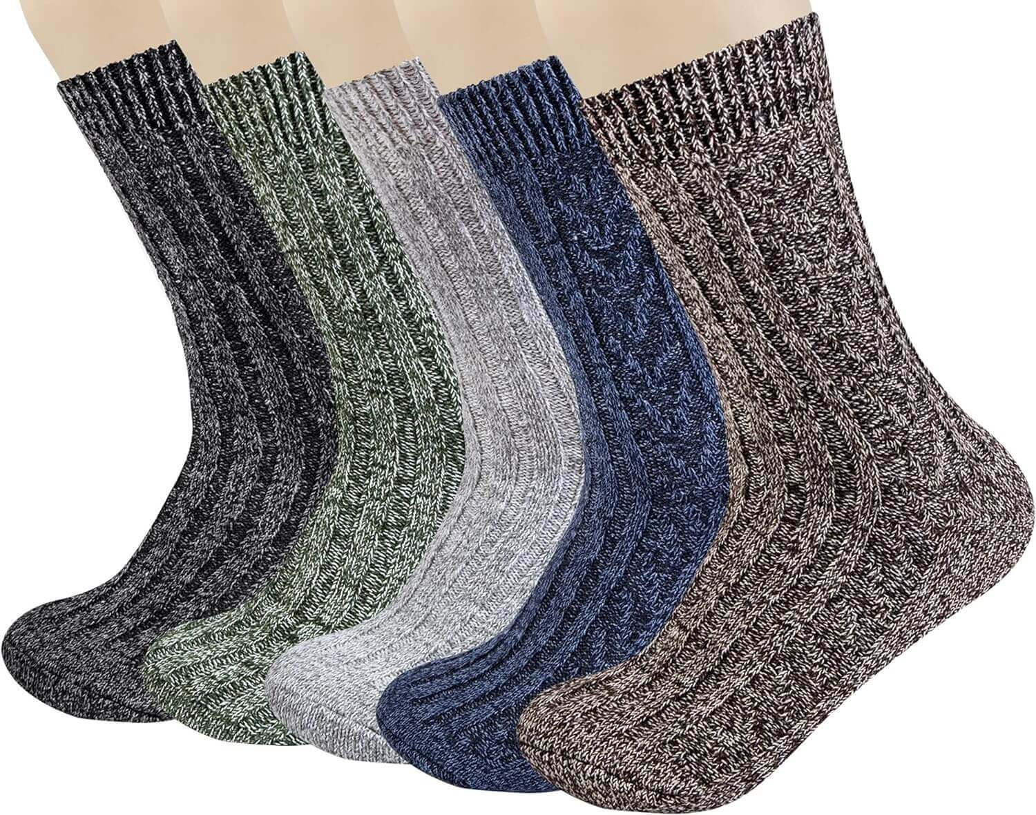 Shop The Latest >5 Pack Women's Thick Knit Wool Socks Winter Warm Socks > *Only $22.94*> From The Top Brand > *Senker Fashionl* > Shop Now and Get Free Shipping On Orders Over $45.00 >*Shop Earth Foot*